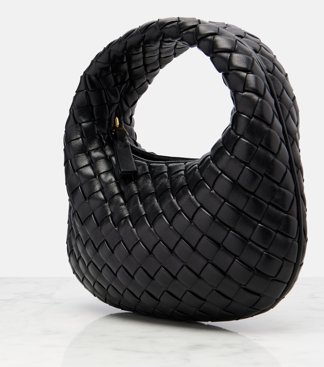 Baby Veneta leather top-handle bag | Bottega Veneta