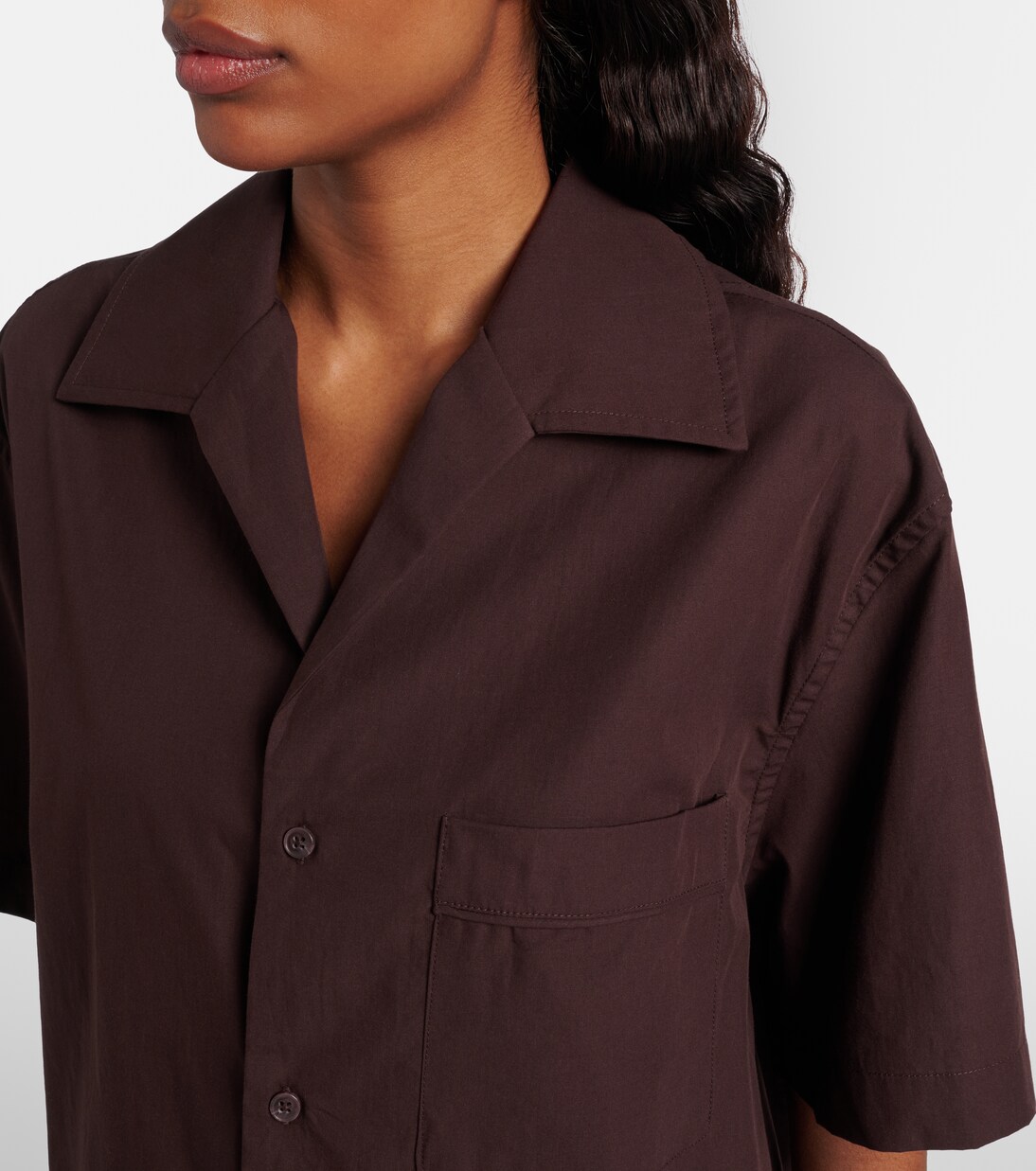 Pyjama-Hemd aus Baumwolle | Entire Studios