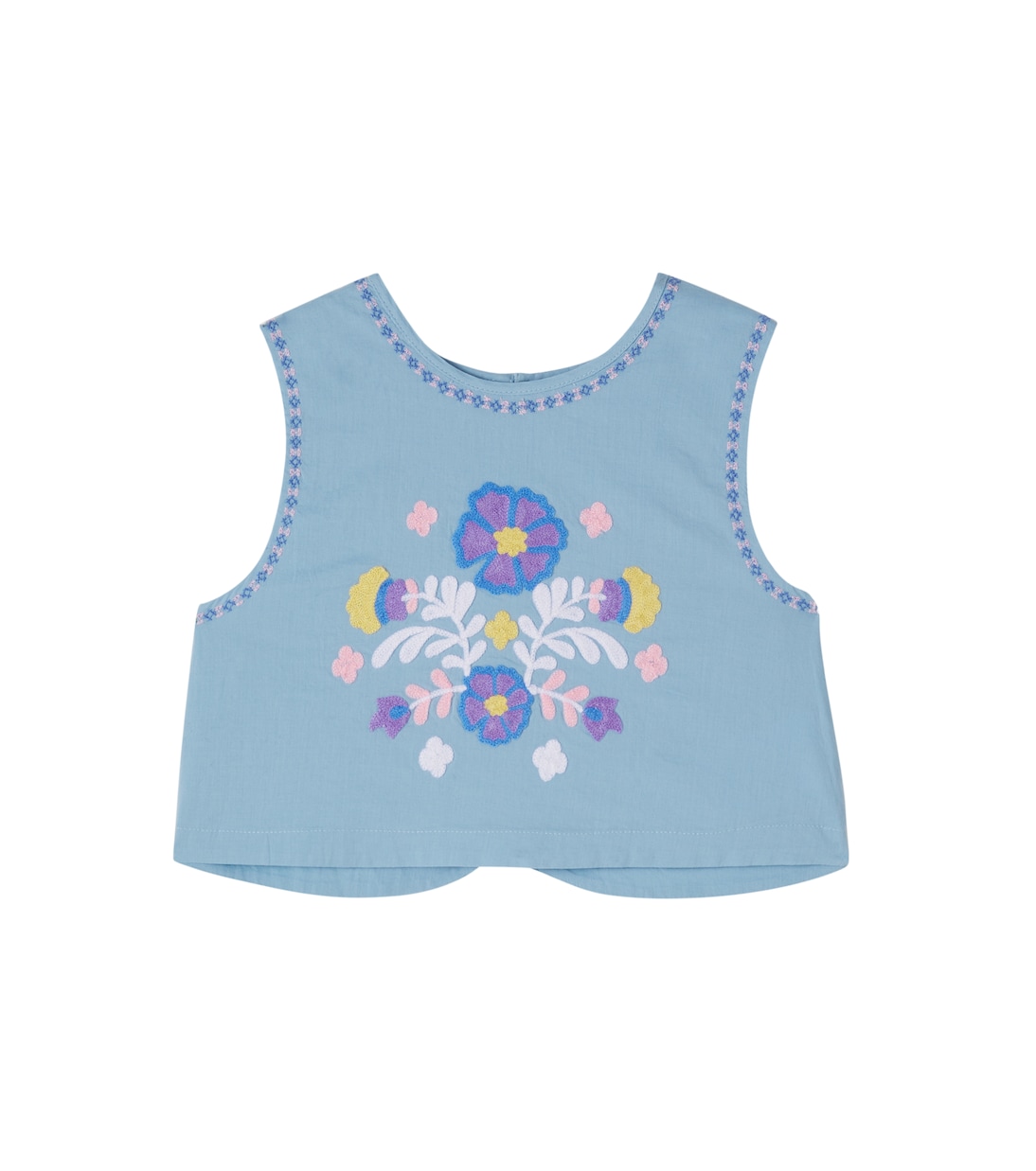 Besticktes Top Albane aus Baumwolle | Louise Misha