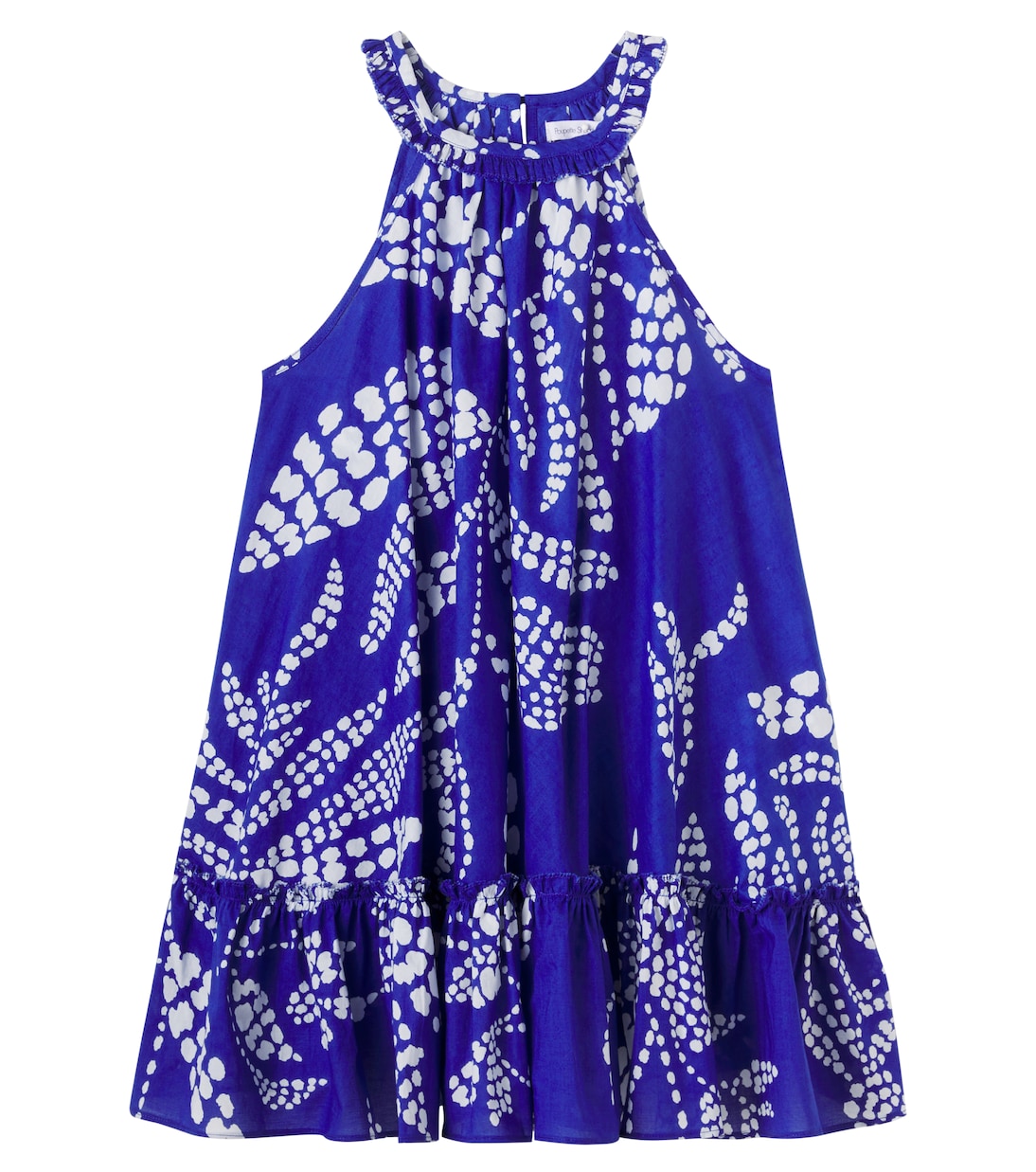 Bedrucktes Kleid Cleo aus Baumwolle | Poupette St Barth Kids