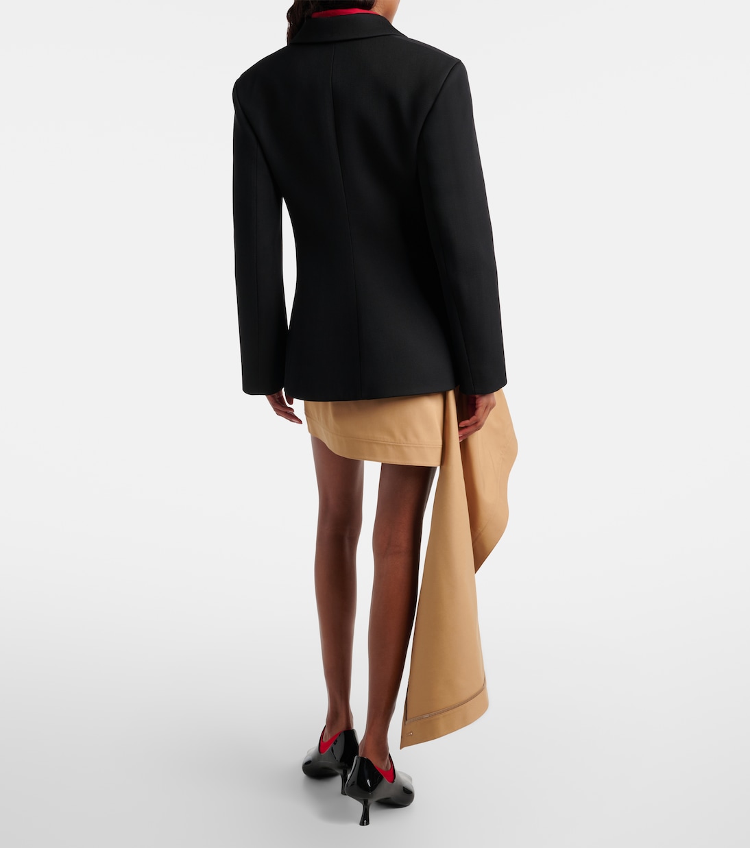 Minirock aus Baumwolle und Seide | Loewe