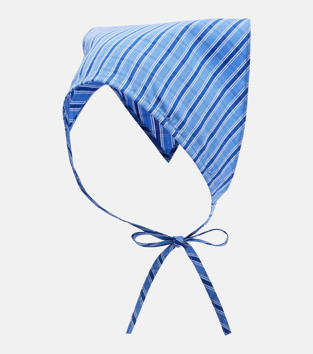 Lucia checked cotton scarf | Faithfull