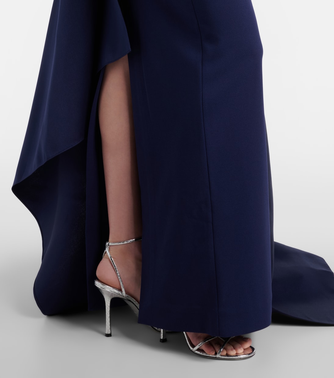 Kinsley draped strapless gown  | Solace London