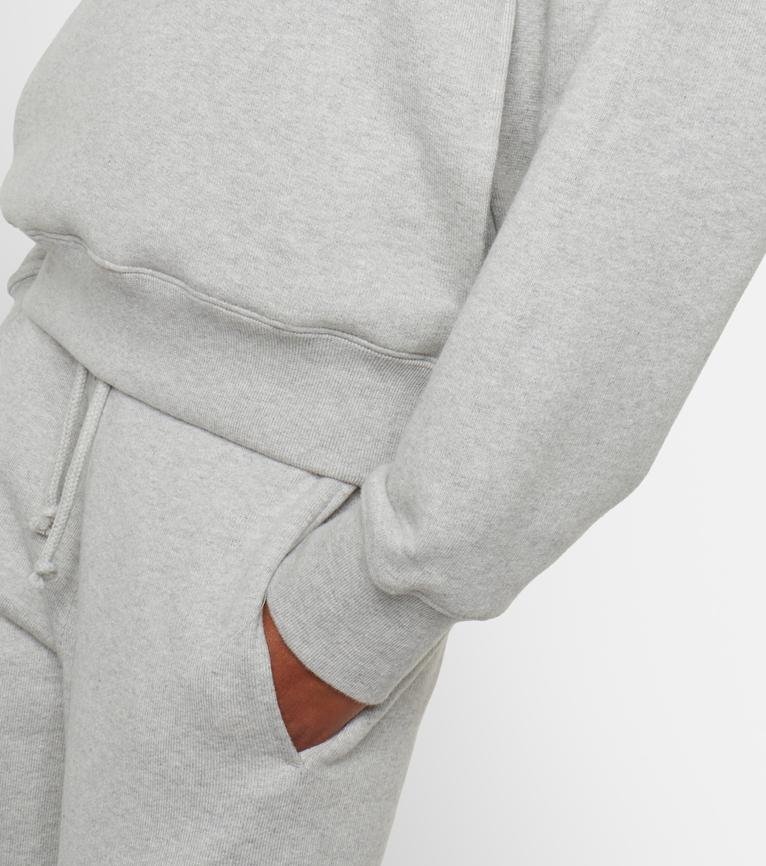 Felpa in jersey di cotone con cappuccio | Victoria Beckham