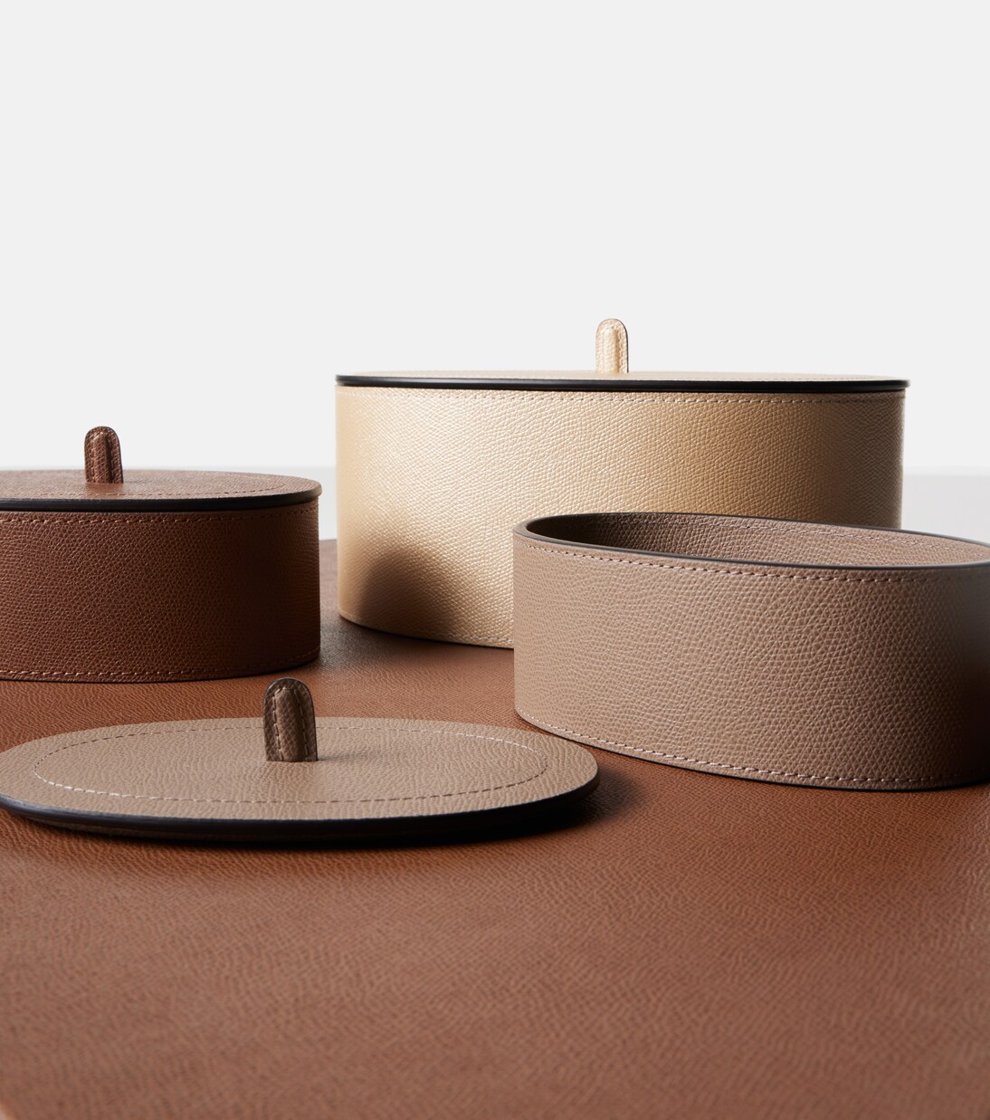 Boîte Harris Small en cuir | Giobagnara
