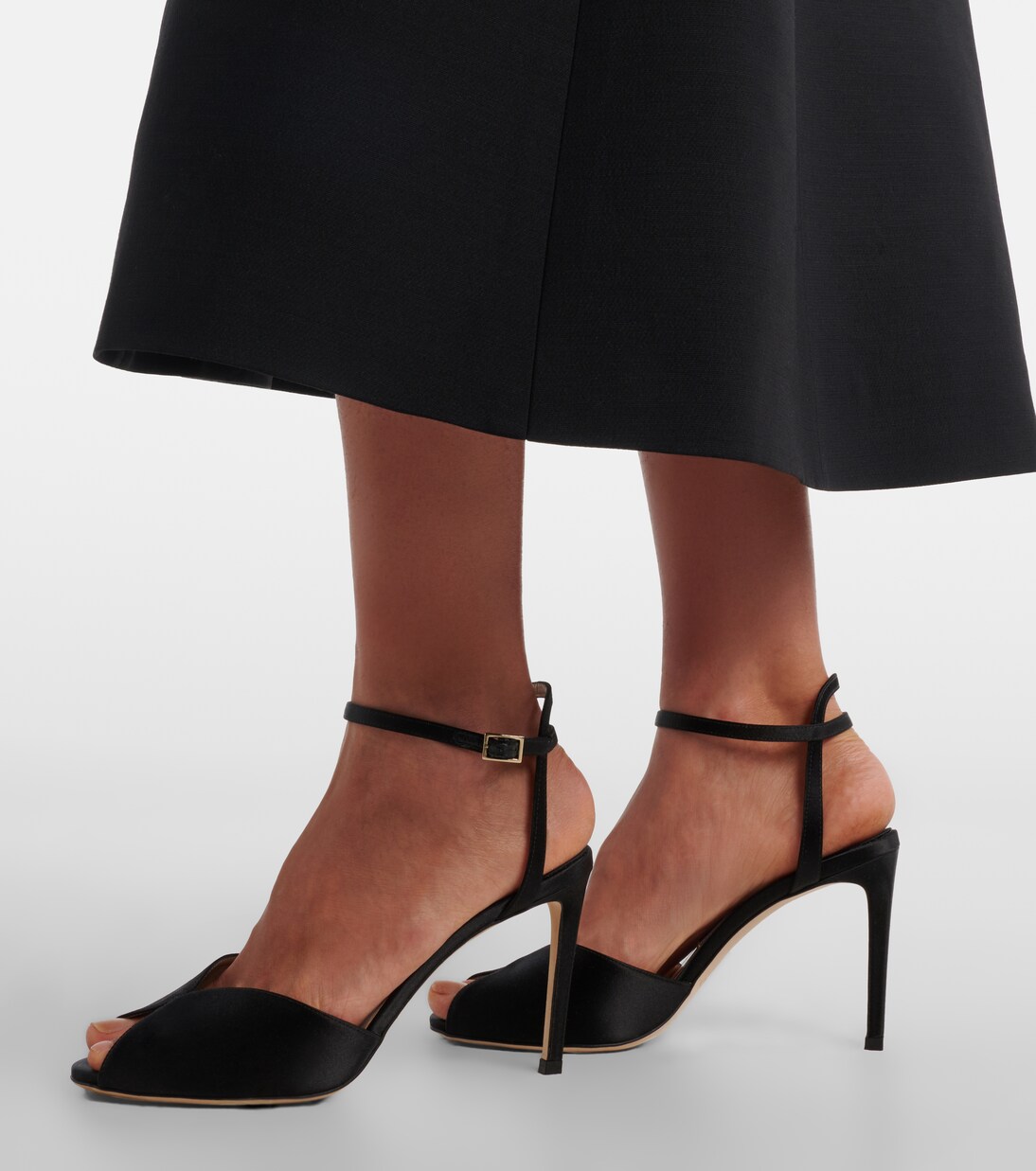 Sandalen Sacora aus Veloursleder | Jimmy Choo
