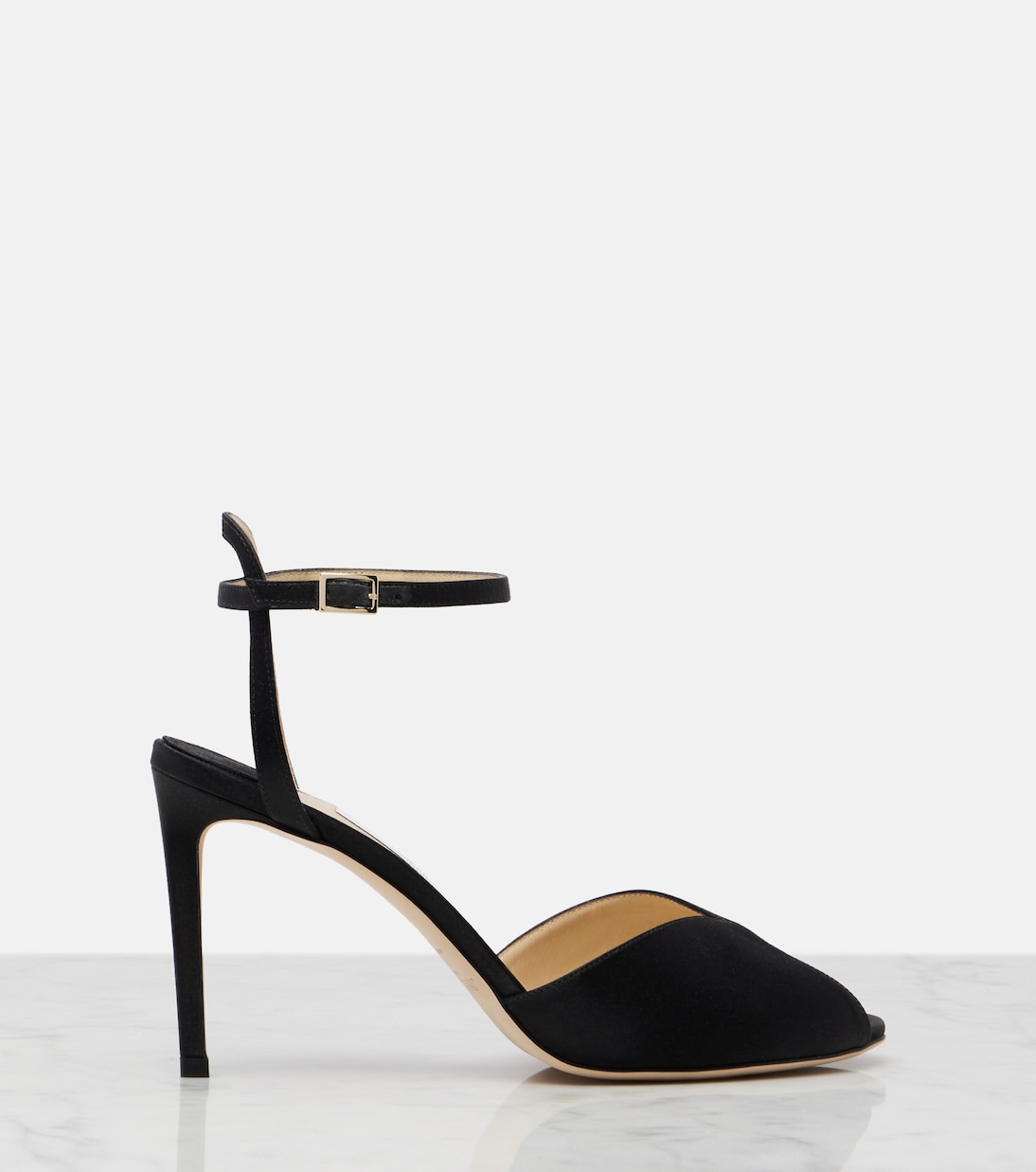 Sandalen Sacora aus Veloursleder | Jimmy Choo
