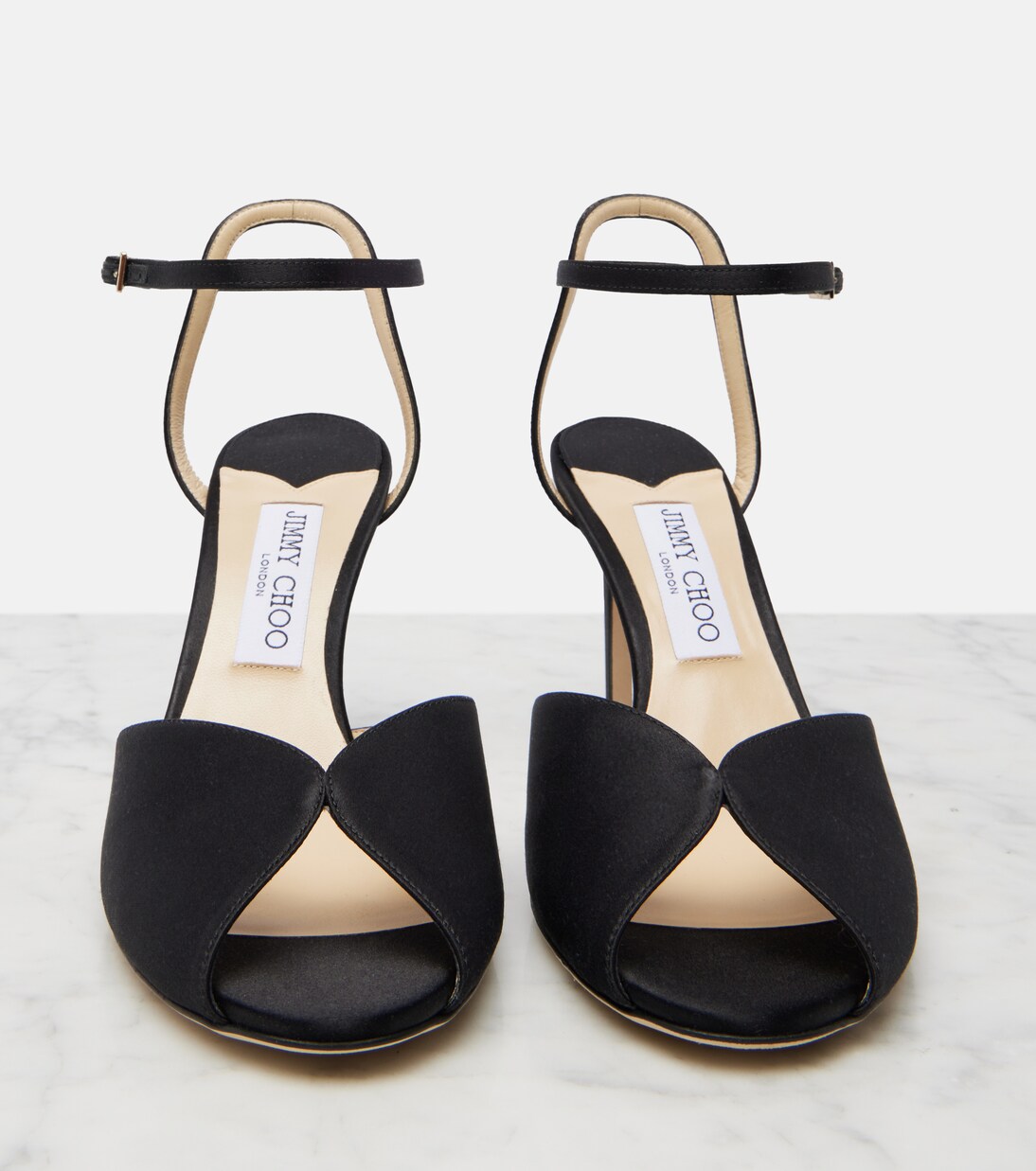 Sandalen Sacora aus Veloursleder | Jimmy Choo