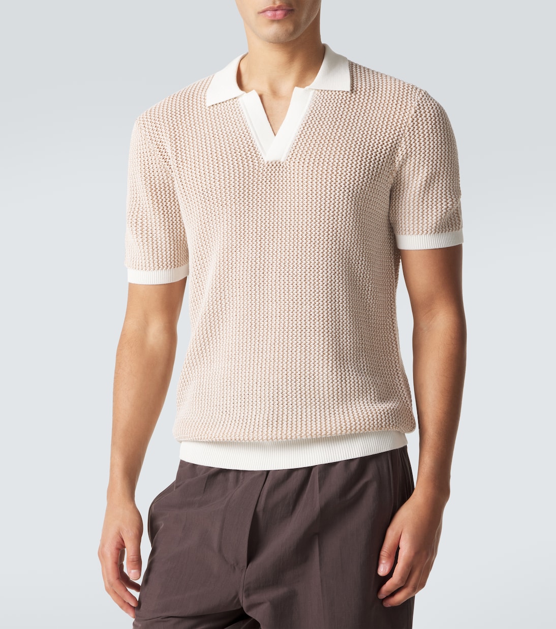 Pull polo Horton en coton | Orlebar Brown
