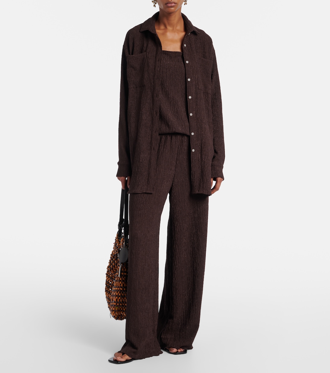 Iris seersucker top | Jade Swim