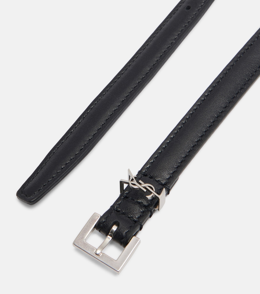 Cinturón Cassandre de piel | Saint Laurent