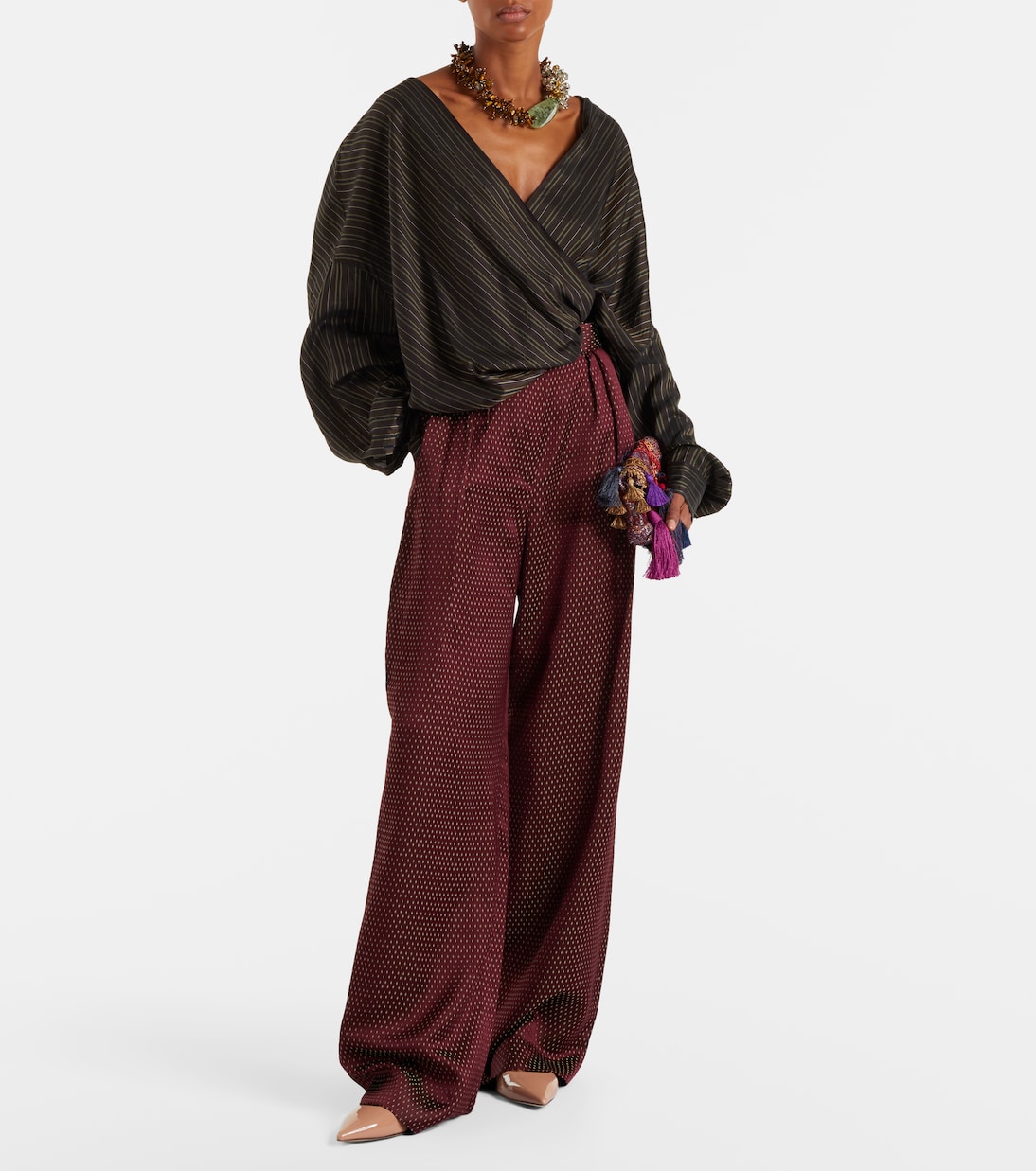 Love patent leather ballet flats | Jimmy Choo