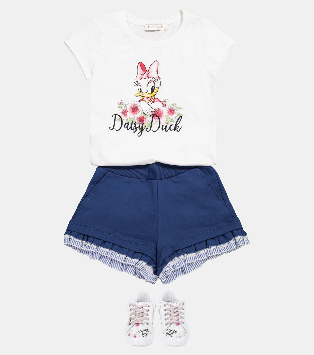 x Disney® stretch-cotton T-shirt | Monnalisa