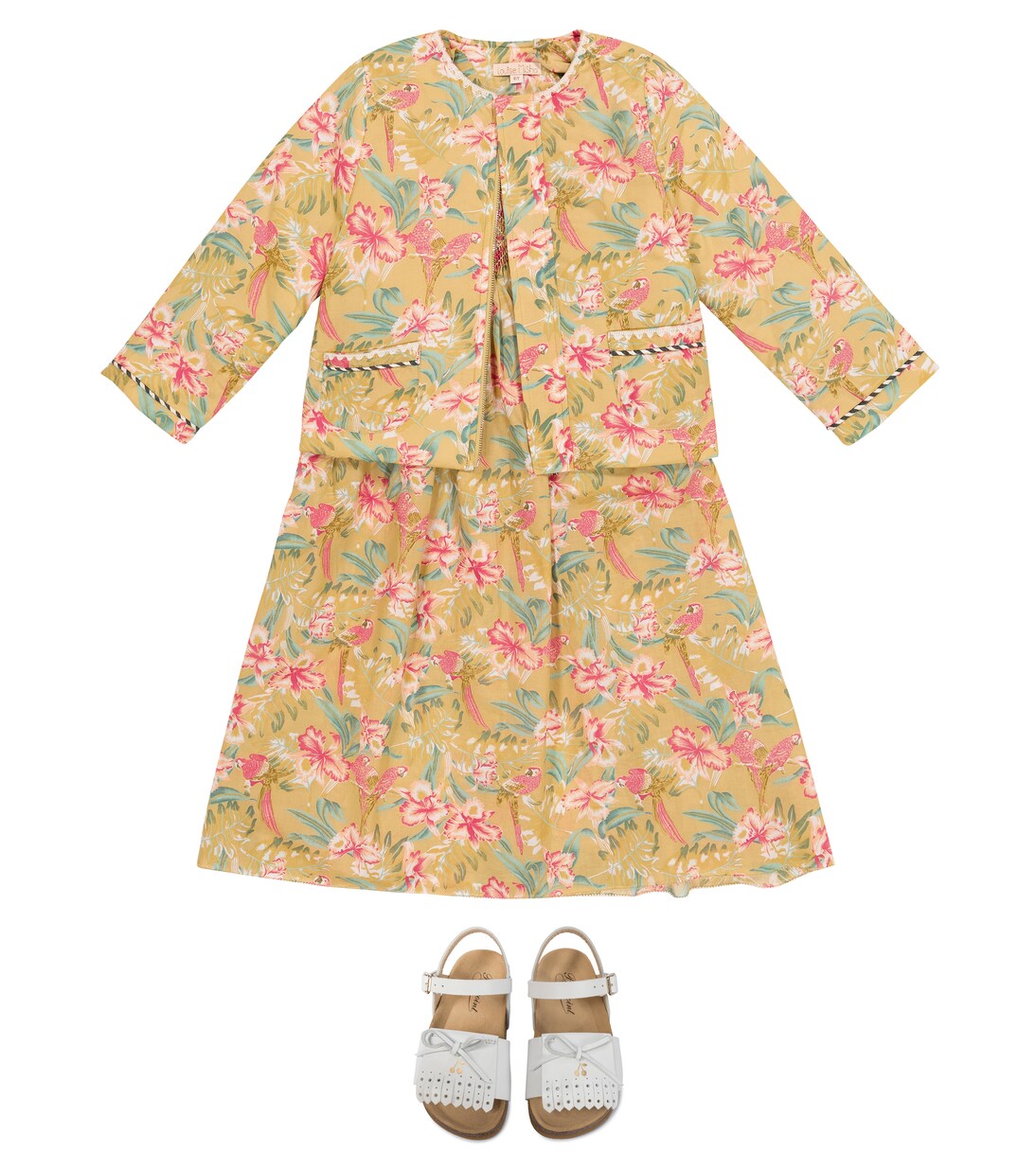 Marceline floral cotton dress | Louise Misha