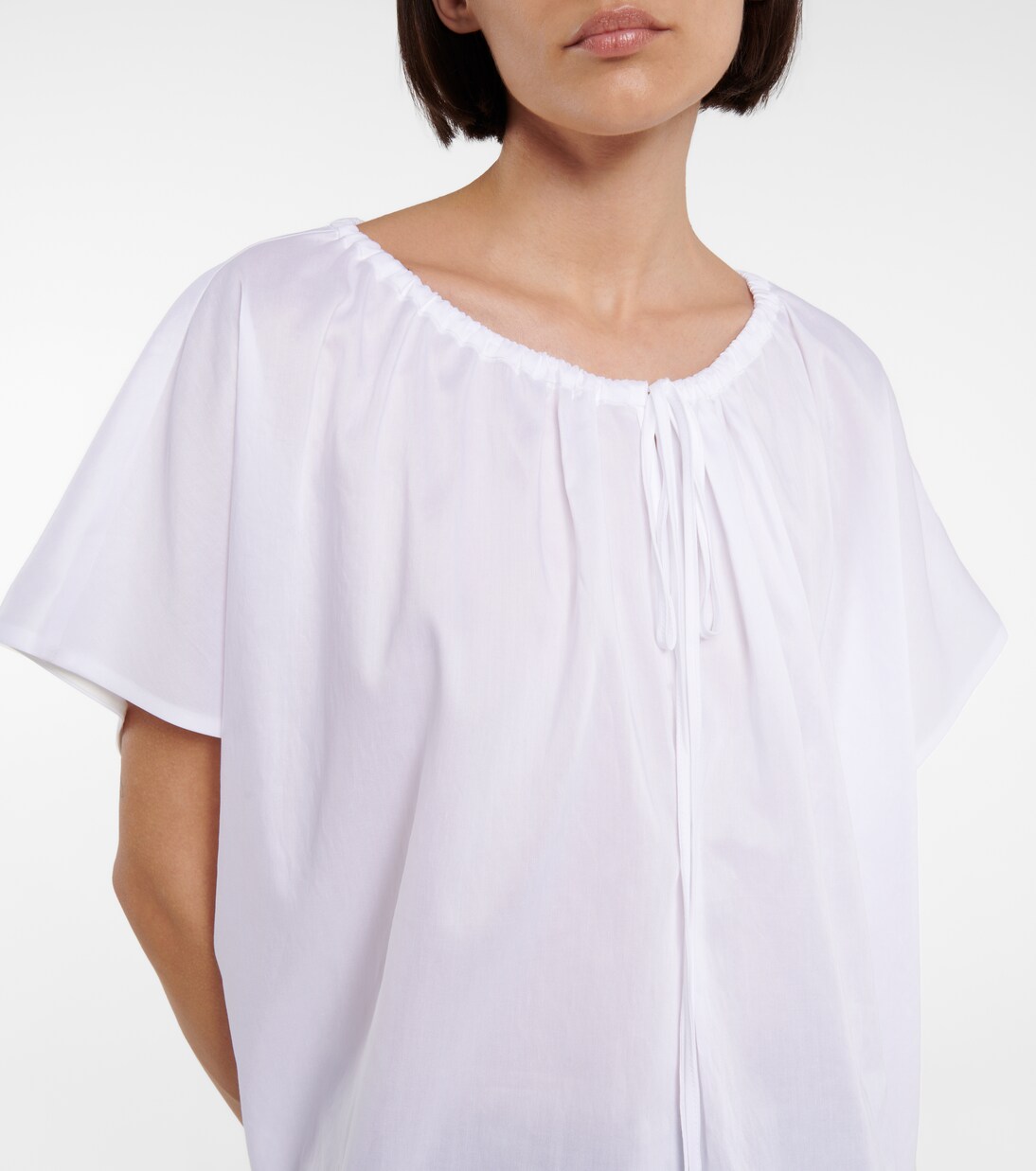 Blouse en coton mélangé | Toteme