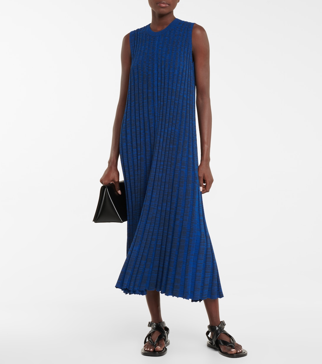 Abito midi in maglia a coste | Joseph