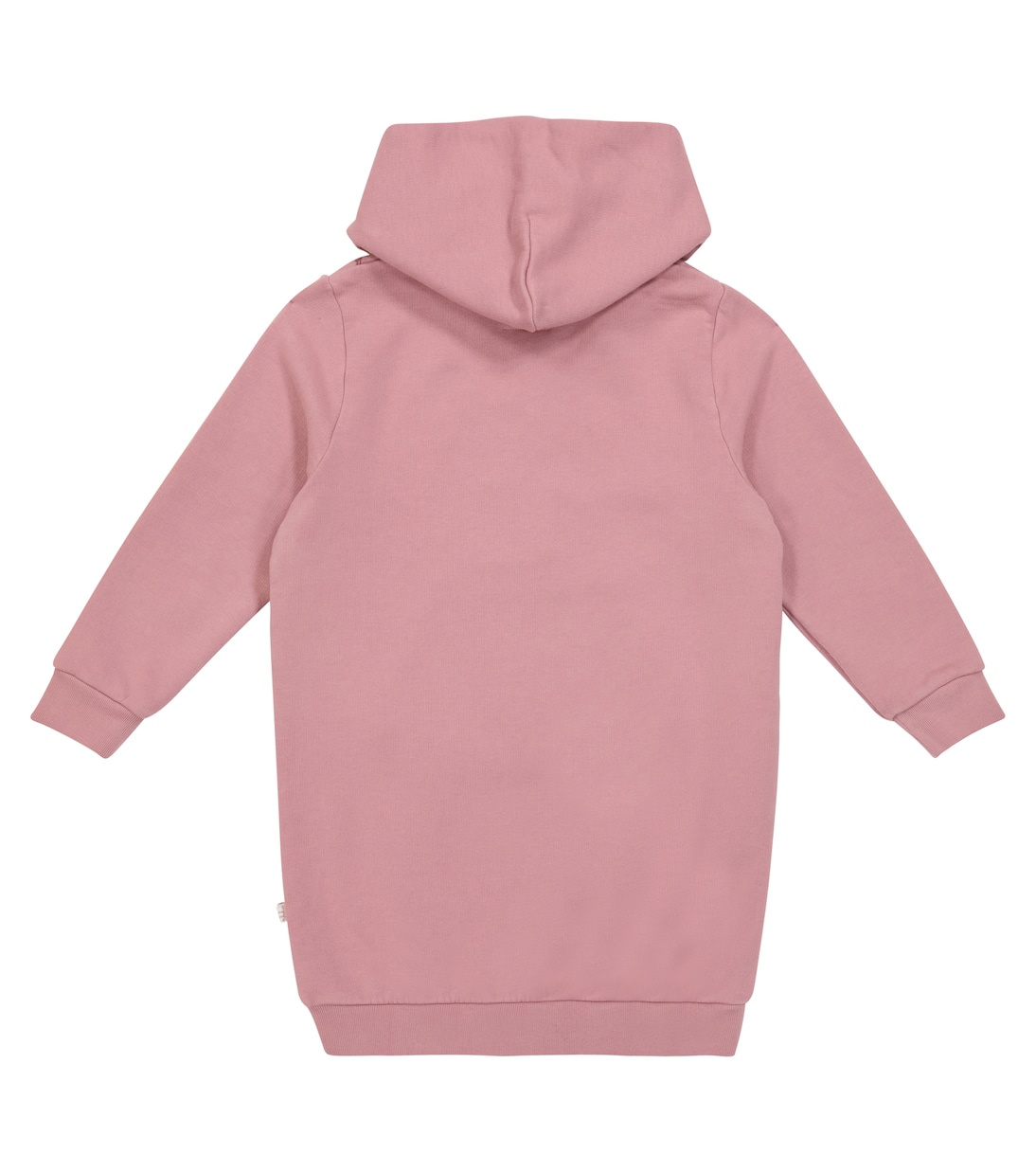 Robe imprimée à capuche en coton | Il Gufo