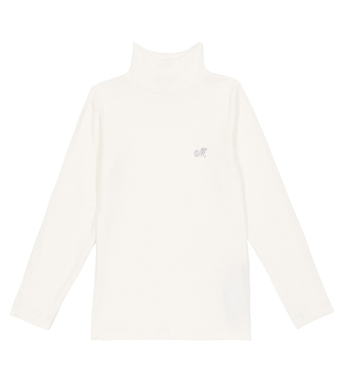 Crystal-embellished top | Monnalisa