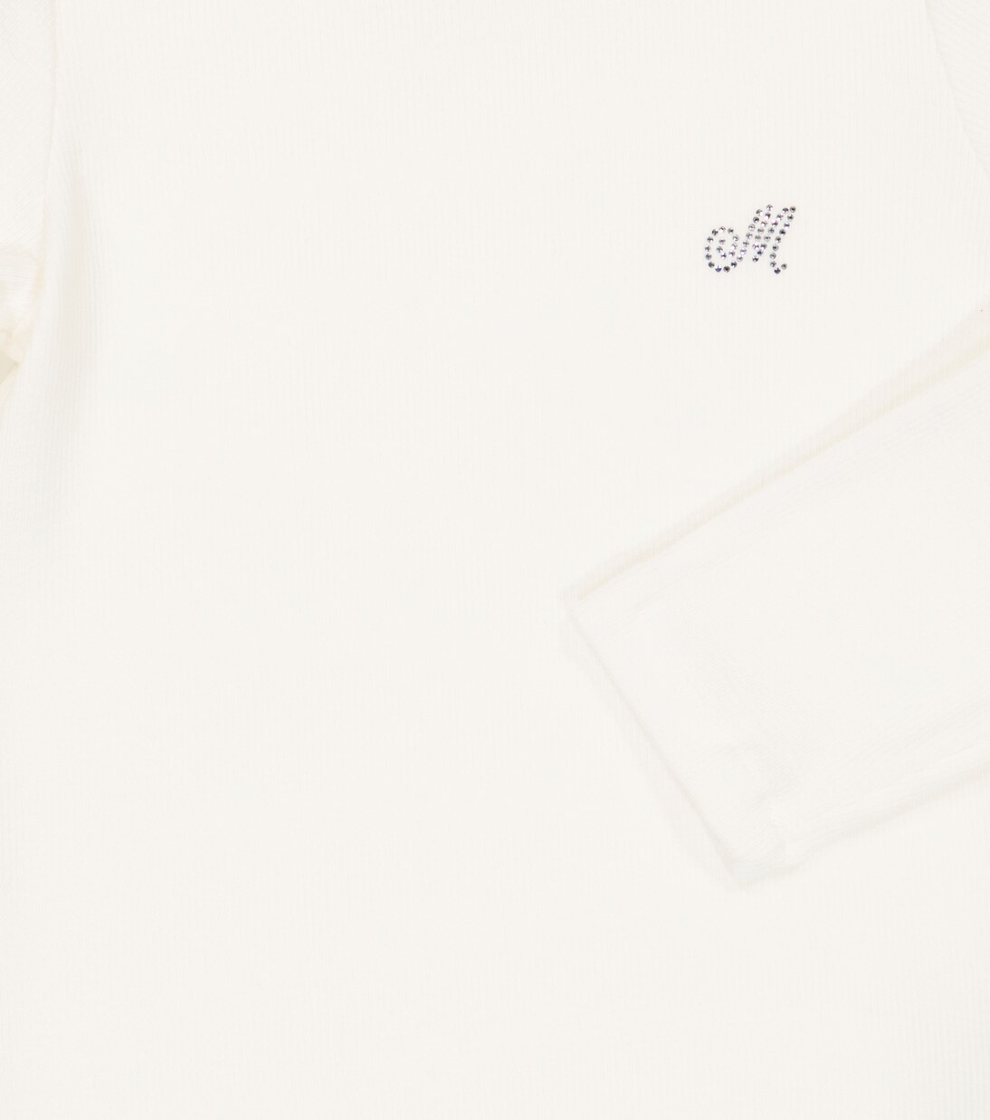 Crystal-embellished top | Monnalisa