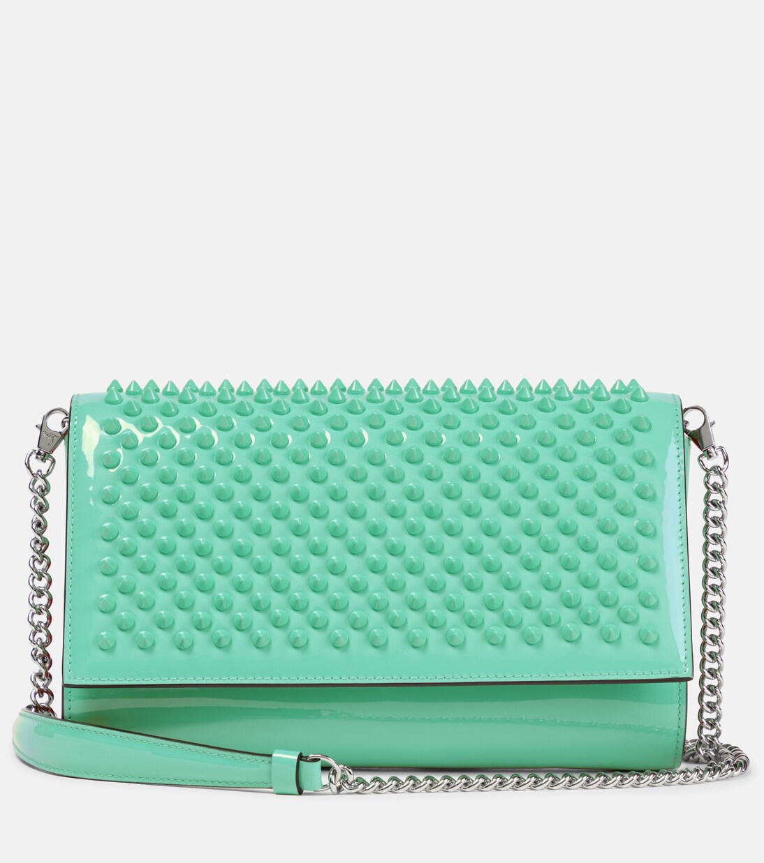 Verzierte Clutch Paloma Small aus Lackleder | Christian Louboutin