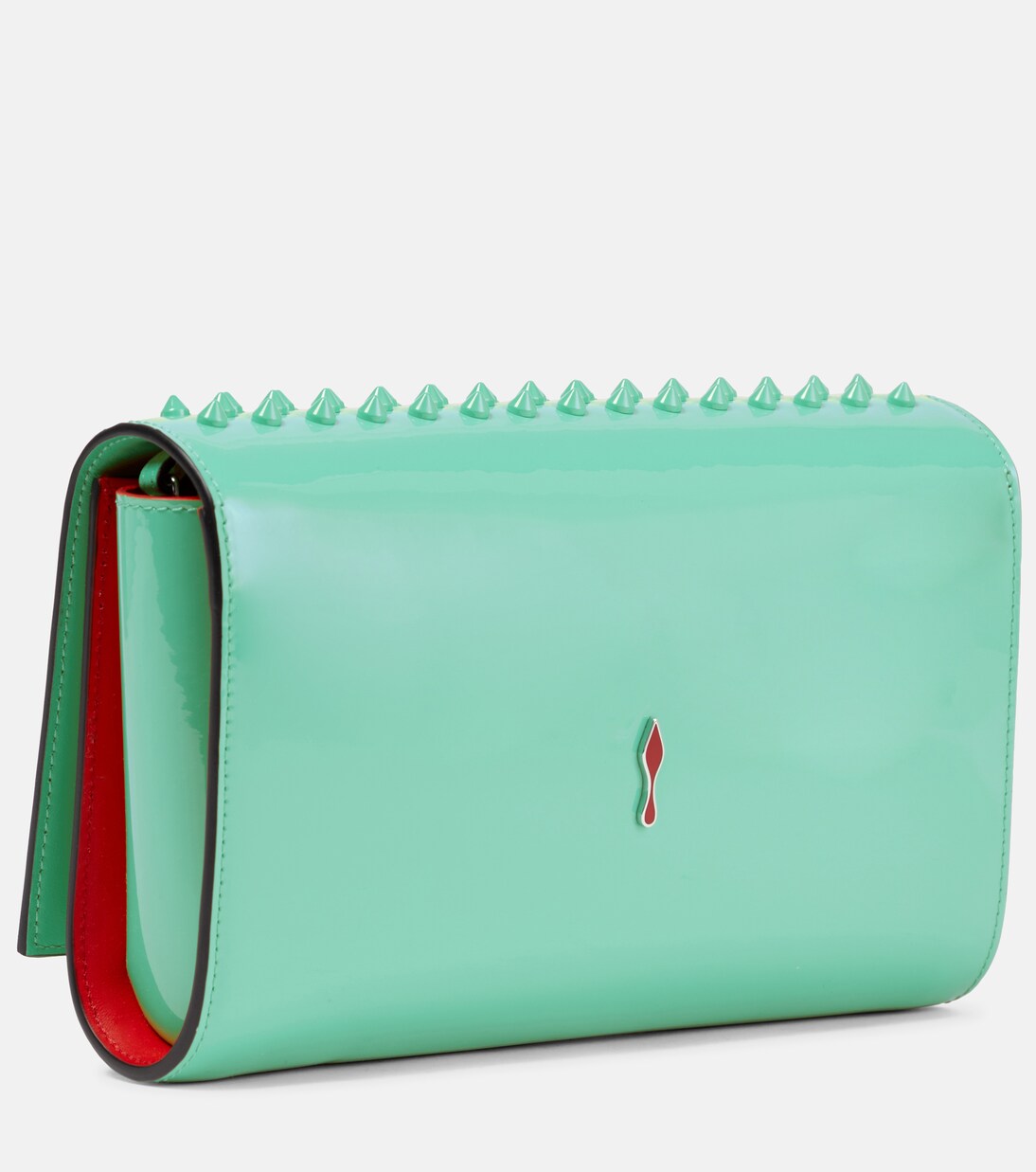Verzierte Clutch Paloma Small aus Lackleder | Christian Louboutin