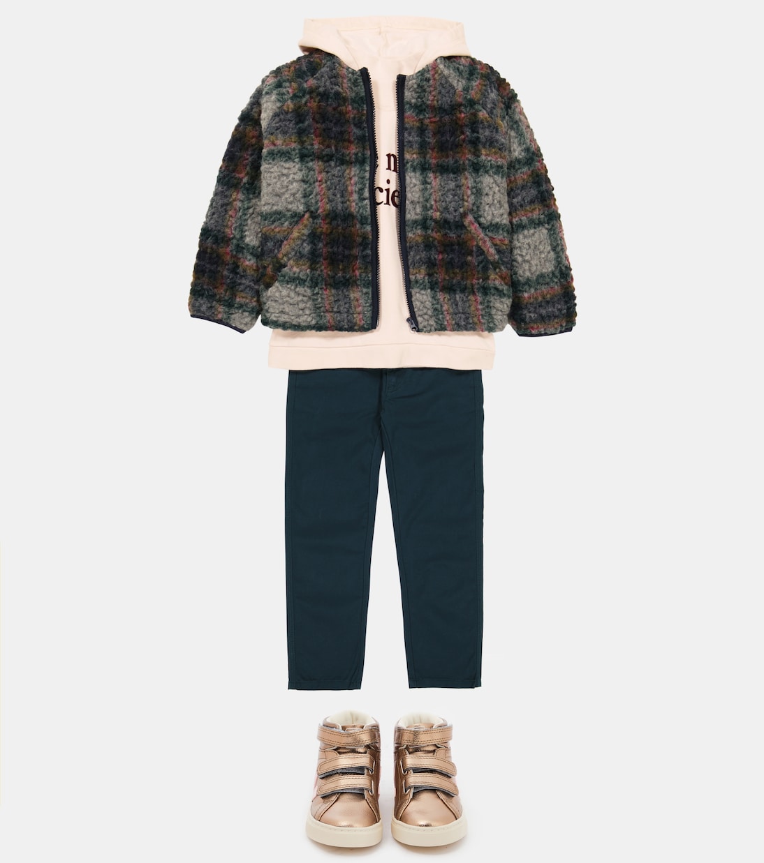 Danny checked wool-blend jacket | The New Society