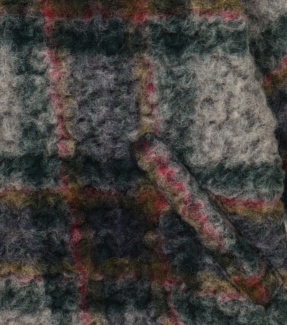 Danny checked wool-blend jacket | The New Society