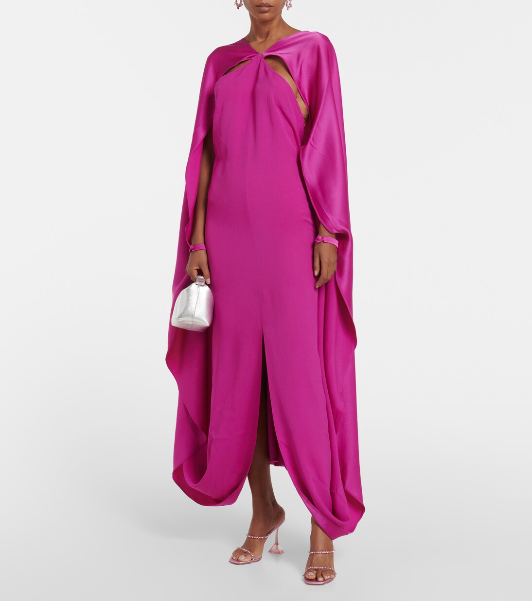 Robe Murcielago aus Crêpe | Taller Marmo