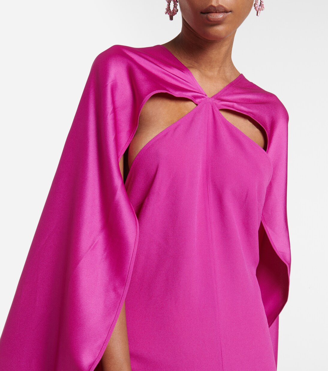 Robe Murcielago aus Crêpe | Taller Marmo