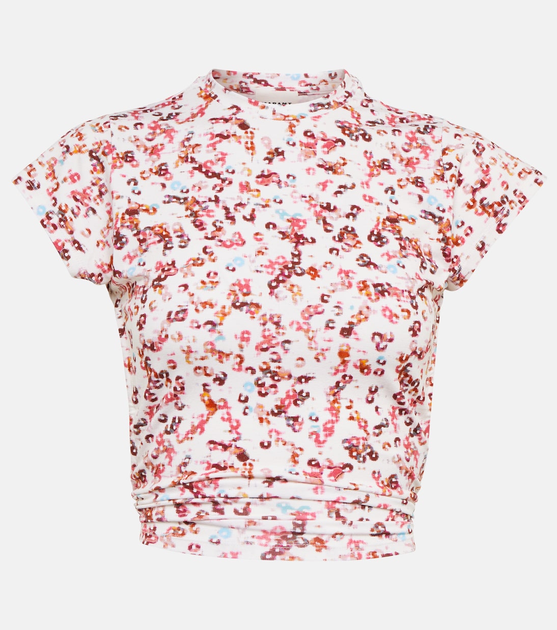 Bedrucktes Cropped-Top Juvia aus Jersey | Marant Etoile