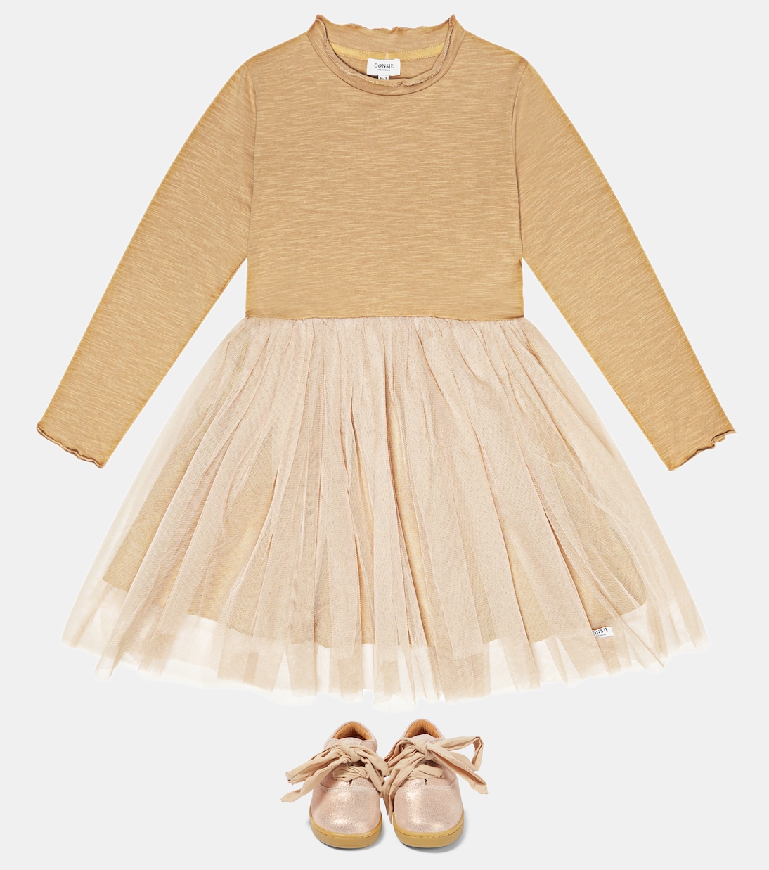 Emilia metallic leather Derby shoes | Donsje