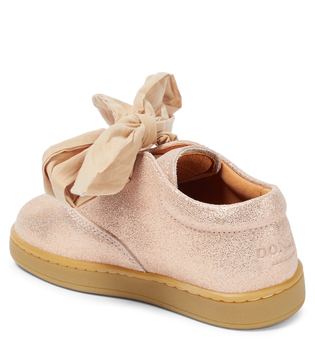 Emilia metallic leather Derby shoes | Donsje