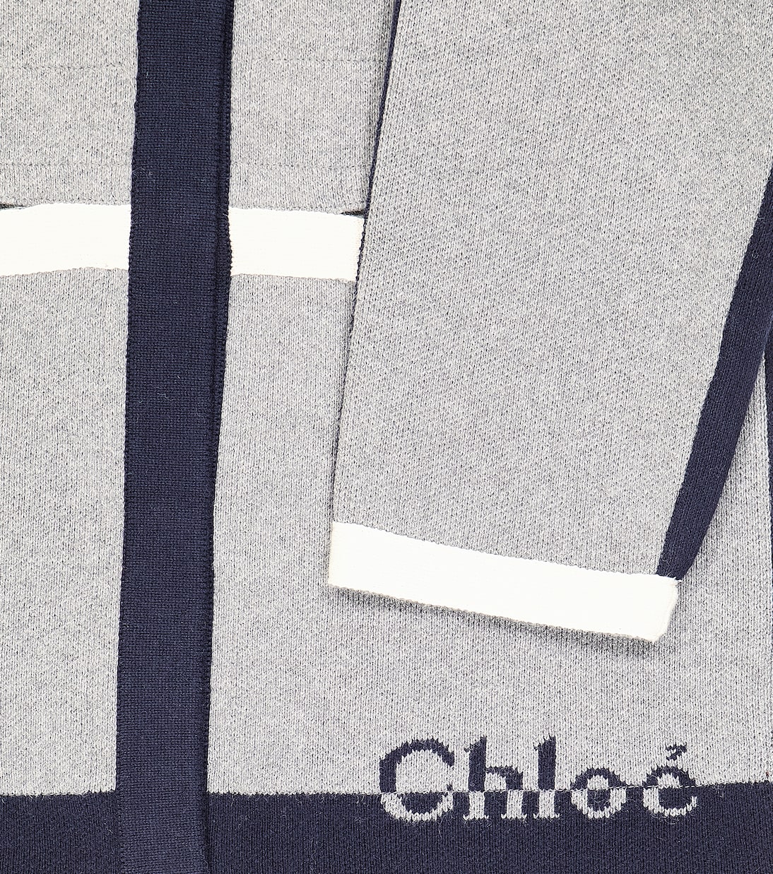 Cotton and wool coat | Chloé Kids