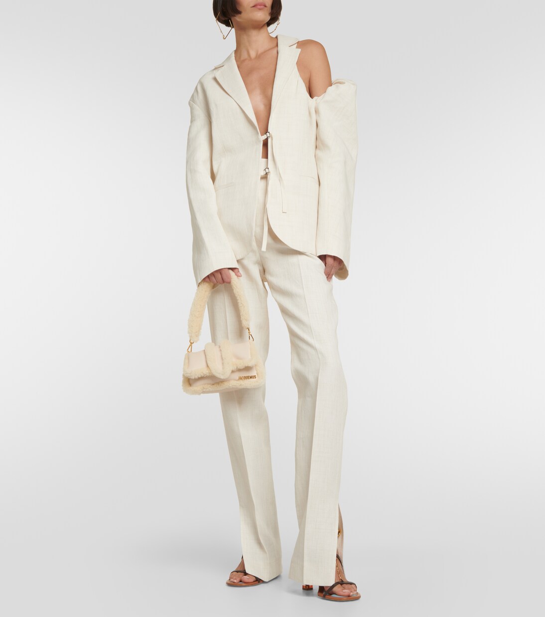 Pantaloni Tibau in misto lino | Jacquemus