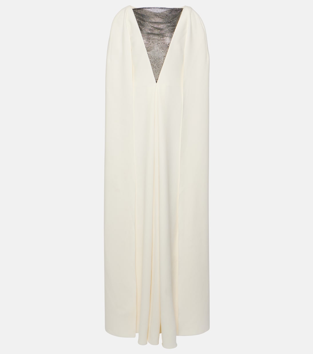 Abito lungo Abrielle con cristalli | Safiyaa