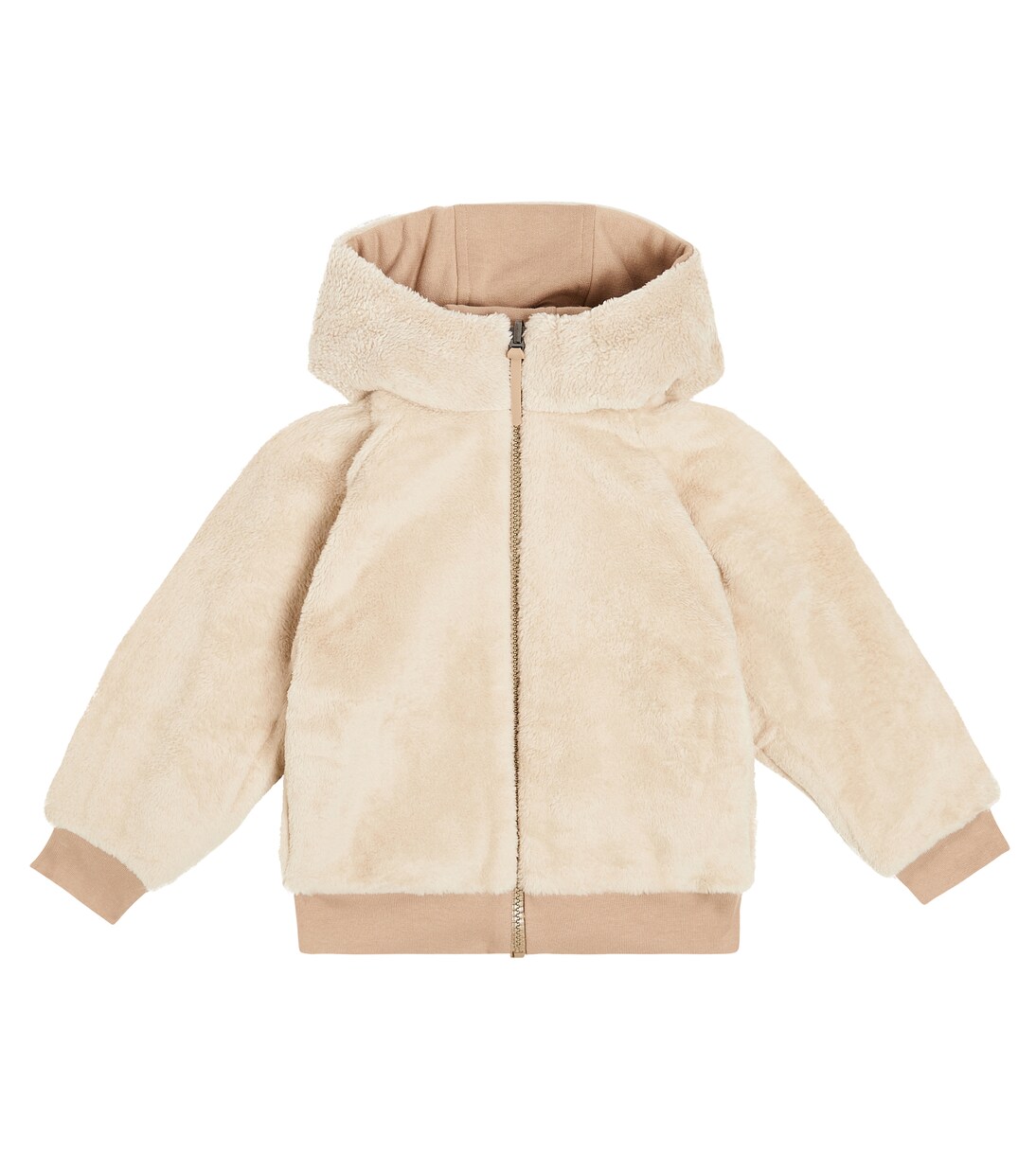 Reversible cotton hoodie | Il Gufo