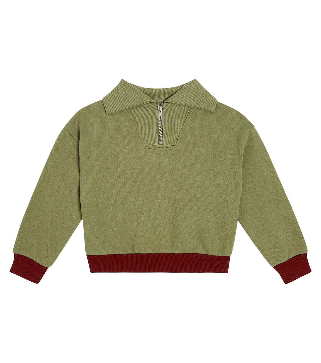 Laza cotton-blend sweatshirt | La Coqueta