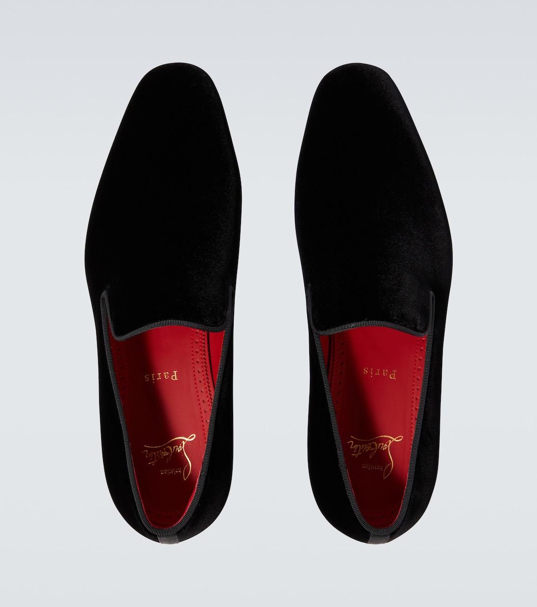 Loafers Dandyrocks aus Samt | Christian Louboutin
