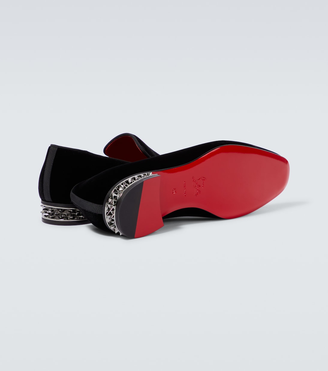 Loafers Dandyrocks aus Samt | Christian Louboutin
