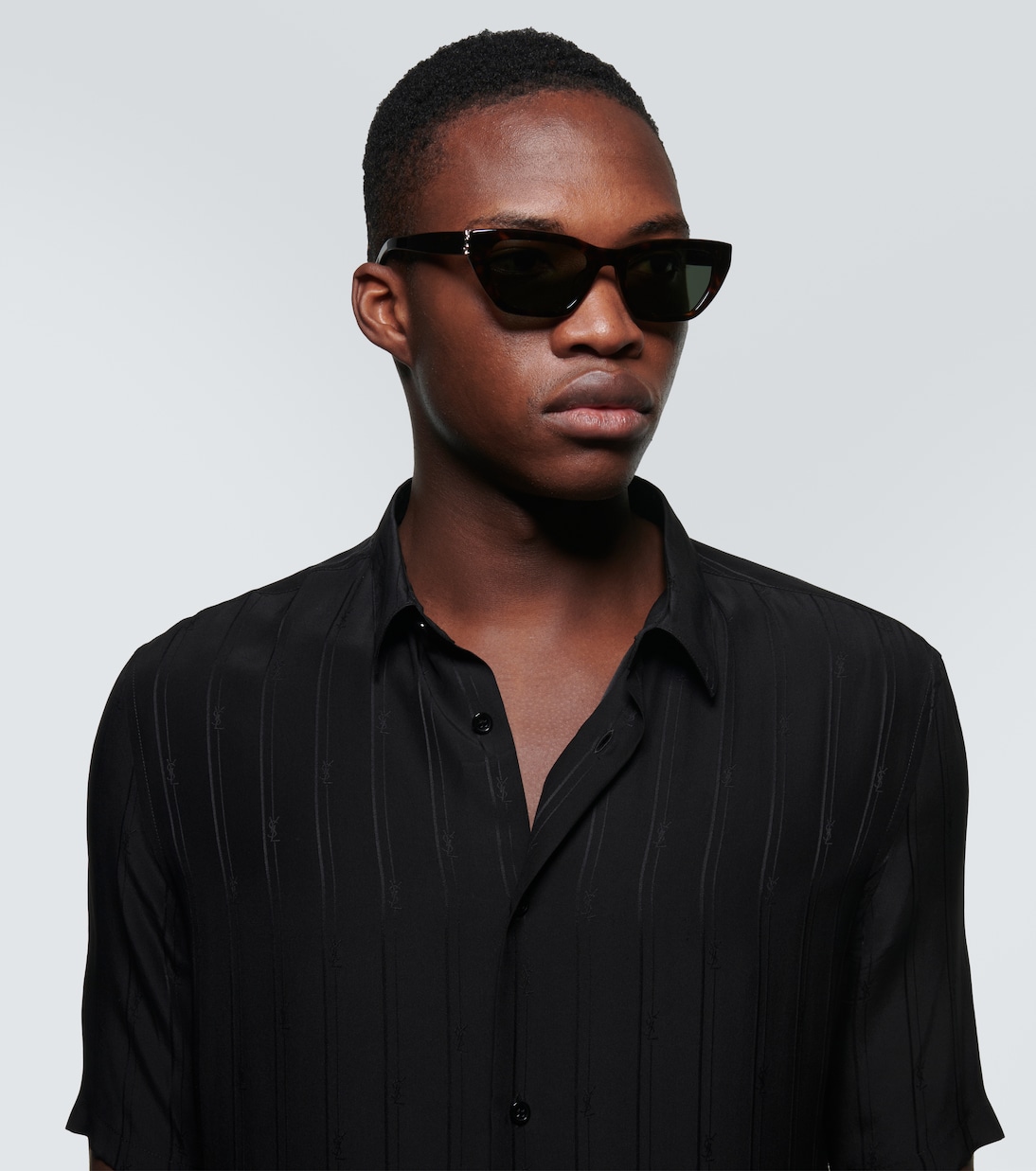 Eckige Sonnenbrille | Saint Laurent