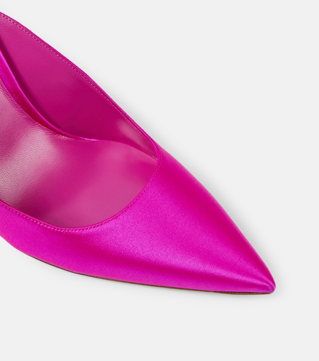 Verzierte Pumps Cleo aus Satin | Rene Caovilla