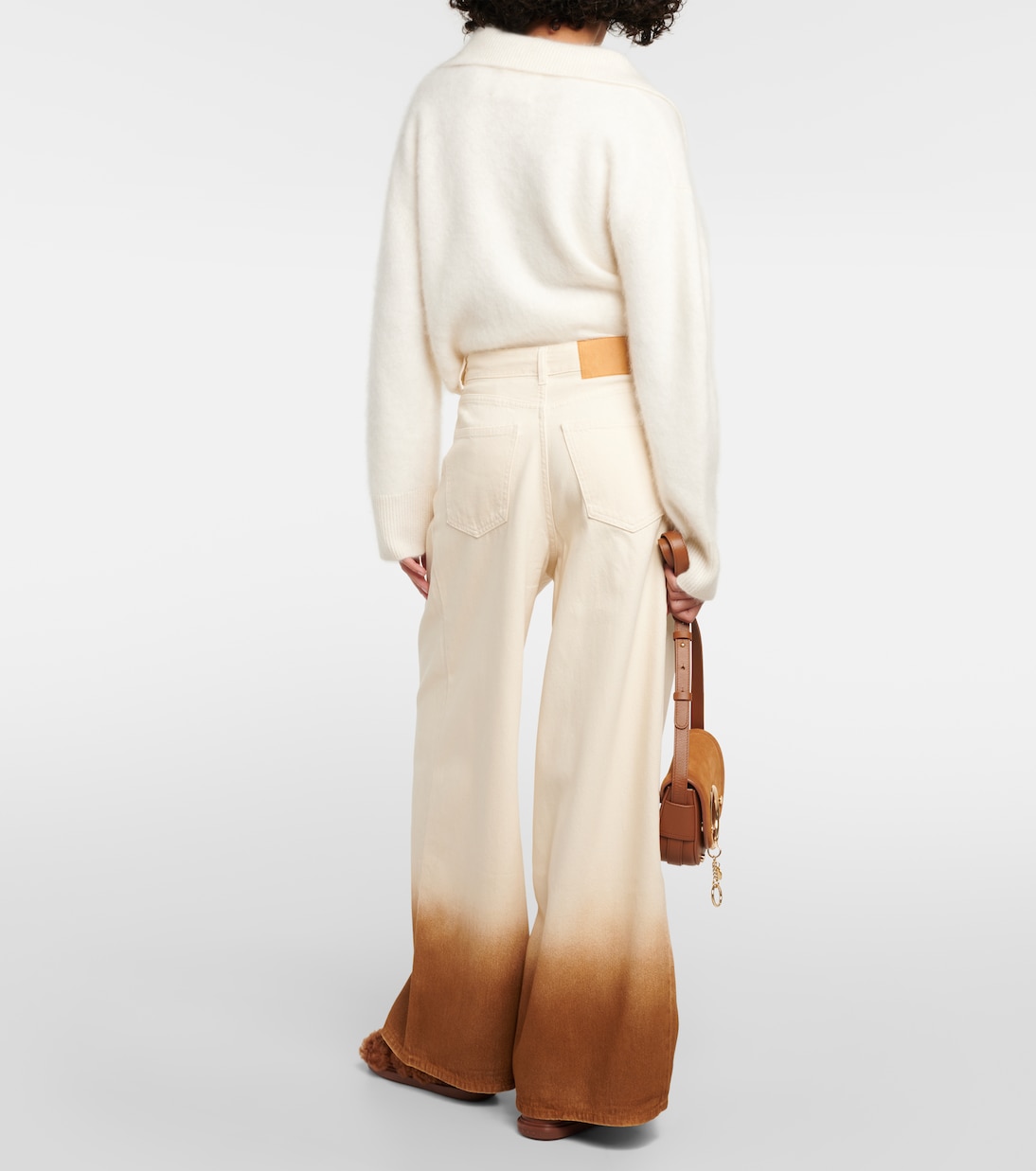 High-Rise Wide-Leg Jeans | Alanui