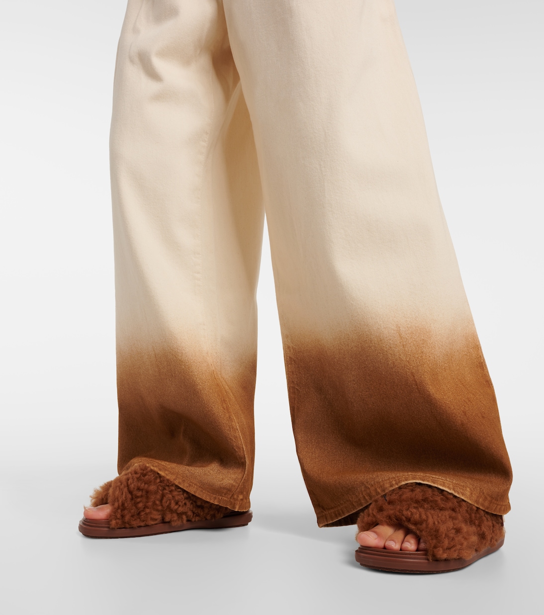 High-Rise Wide-Leg Jeans | Alanui