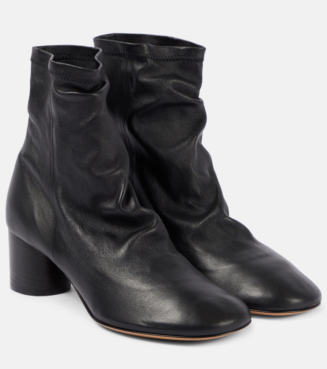 Ankle Boots Laeden aus Leder | Isabel Marant