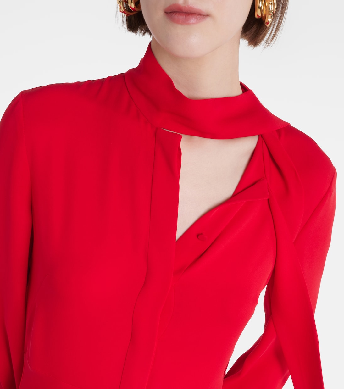 Midikleid aus Seide | Valentino