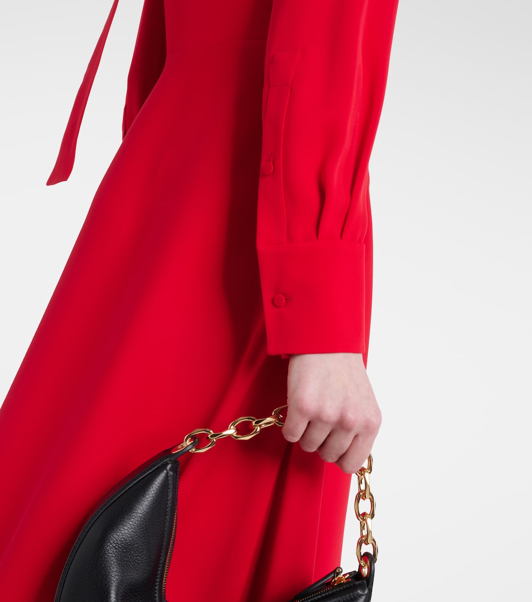 Midikleid aus Seide | Valentino