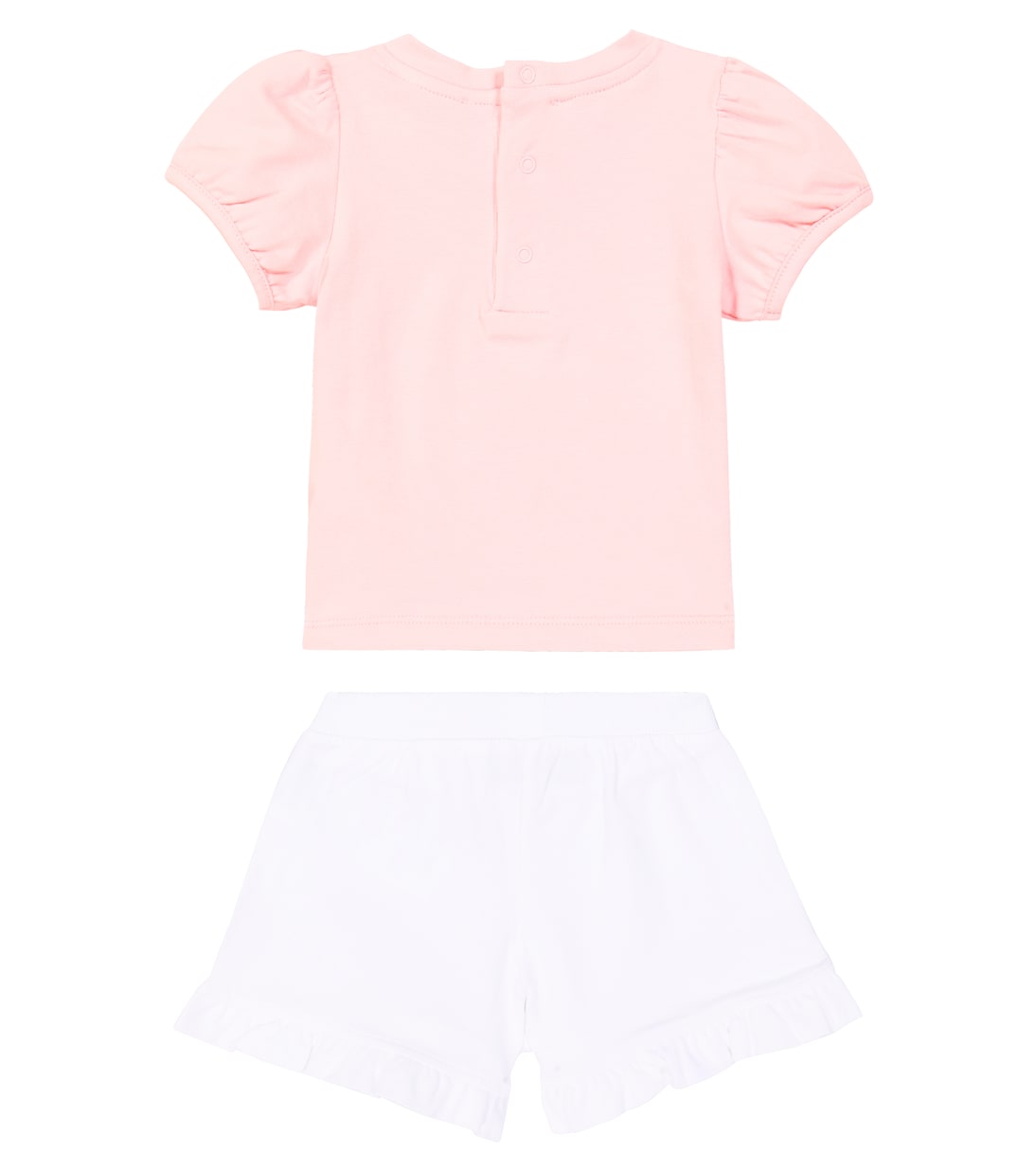 Bébé – Set t-shirt et short imprimés en coton | Moschino Kids