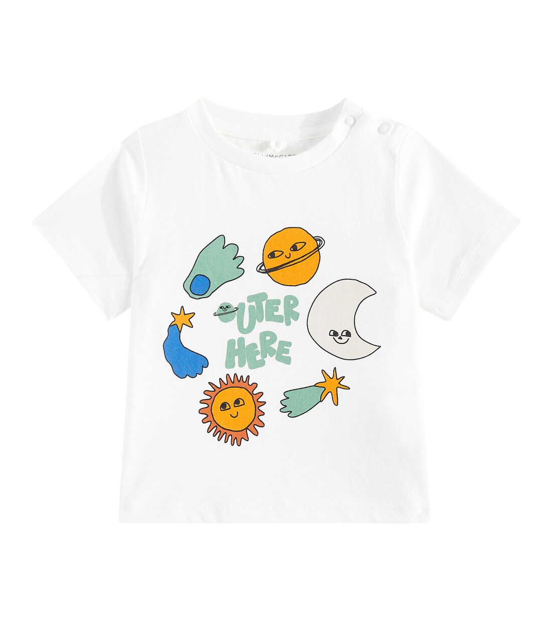 Baby printed cotton T-shirt | Stella McCartney Kids
