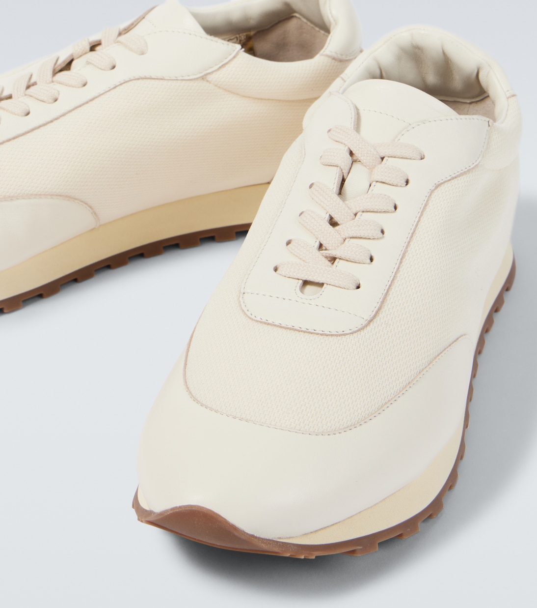 Sneakers Owen mit Leder | The Row