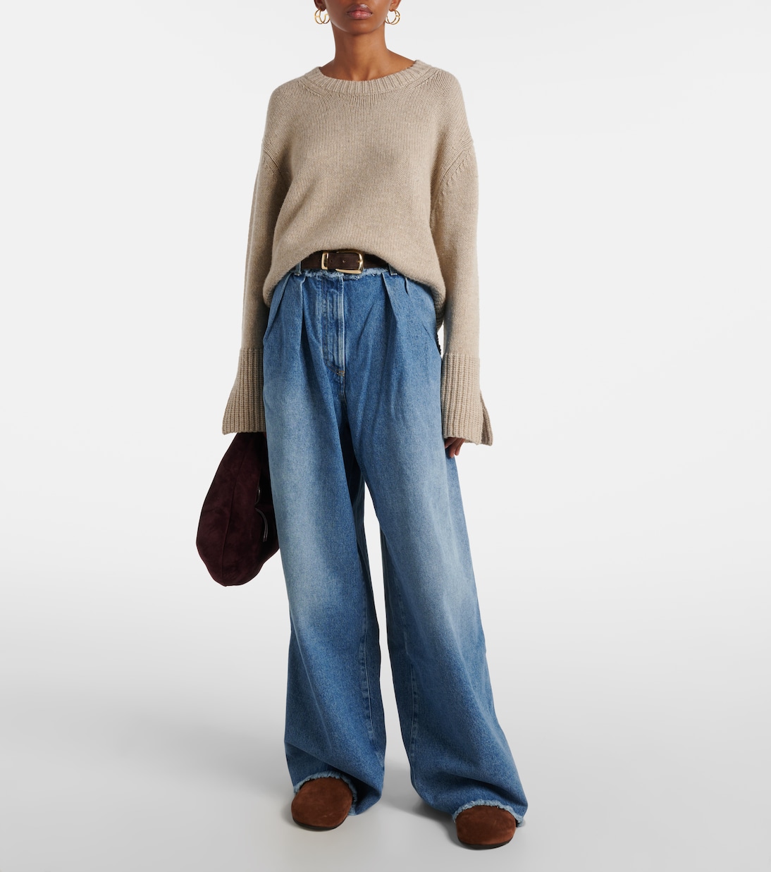Wide-Leg Jeans | Alanui
